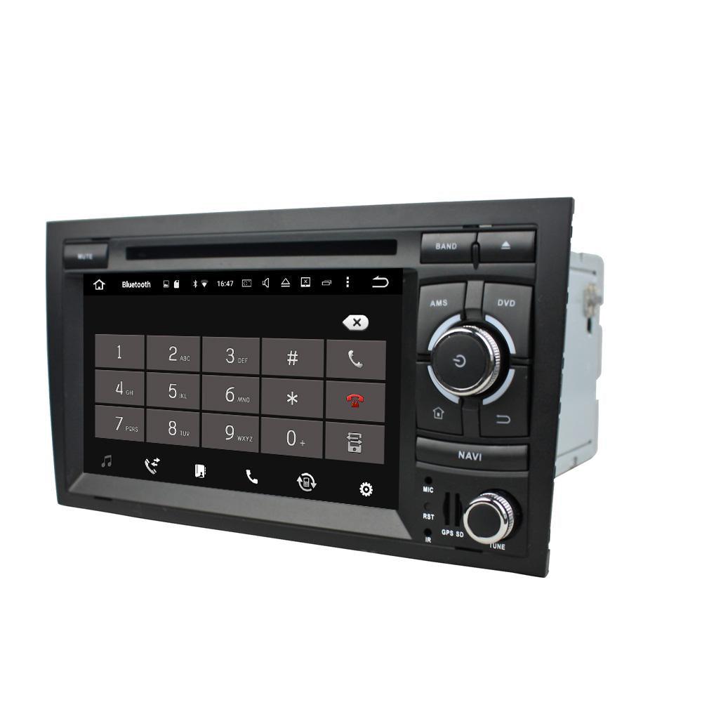 7" Octa-Core Android Navigation Radio for Audi A4 S4 RS4 2002 - 2008 - Smart Car Stereo Radio Navigation | In-Dash audio/video players online - Phoenix Automotive