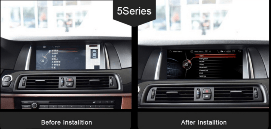 10.25" Android Navigation Radio for BMW 5 Series GT F07 2011 - 2012 - Smart Car Stereo Radio Navigation | In-Dash audio/video players online - Phoenix Automotive