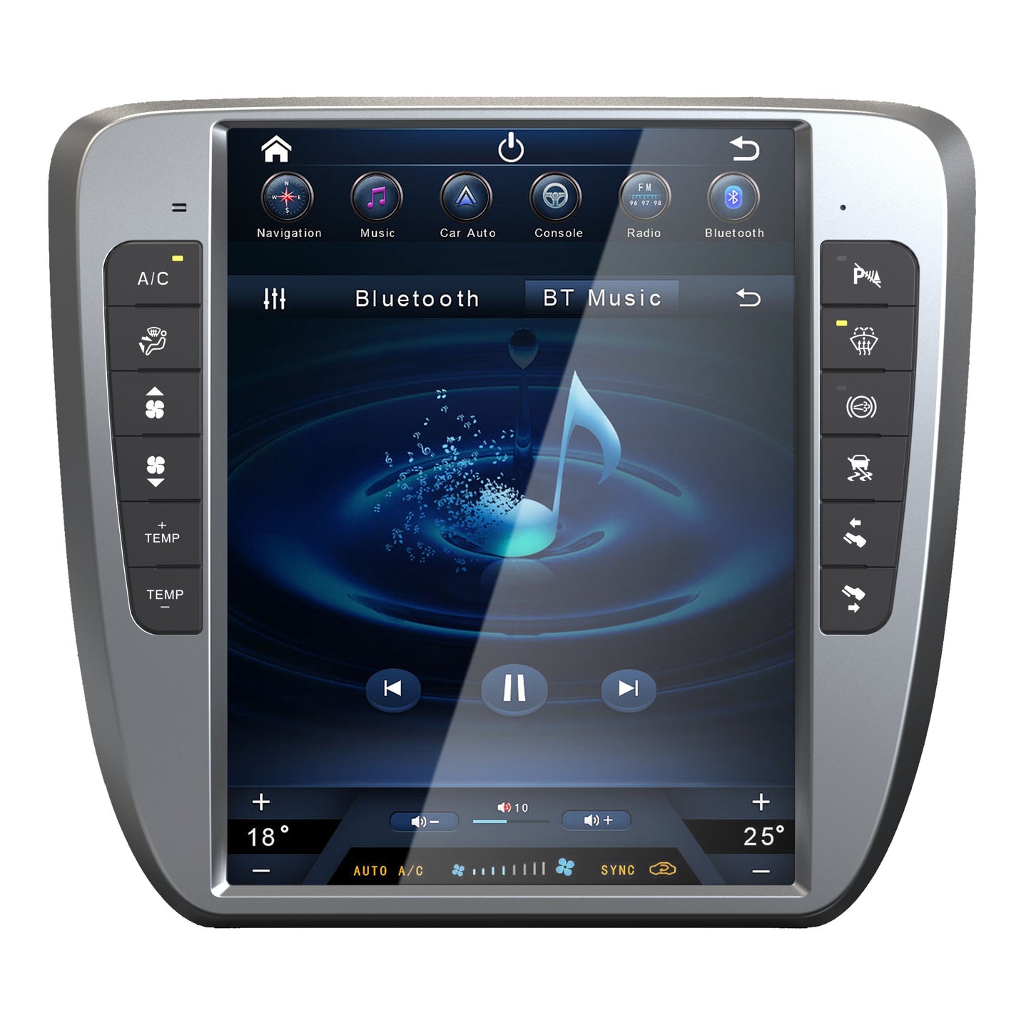 13" Android 12 Navigation Radio for Chevrolet Silverado Tahoe Suburban GMC Yukon Sierra Avalanche 2007 - 2014