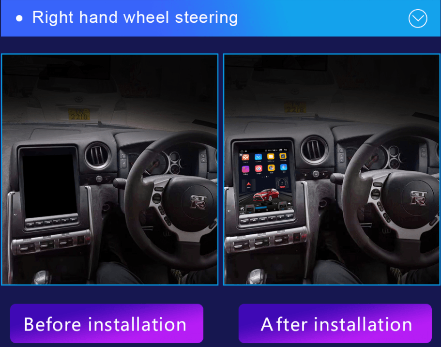 9.7" Octa-Core Android 10.0 Navigation Radio for Nissan GTR In-Dash audio/video players head unit stereo online Phoenix Automotive Android Radio Tesla-style T-style XL Large screen Vertical screen big screen Linkswell inc x knob joying Aucar auto AutoTecPro Navigation Systems Rhino dasaita American muscle nifty city merge screens seicane car radio