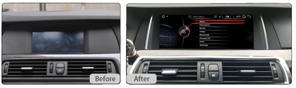 10.25" Android Navigation Radio for BMW 5 Series F10/F11 2010 - 2016 - Smart Car Stereo Radio Navigation | In-Dash audio/video players online - Phoenix Automotive