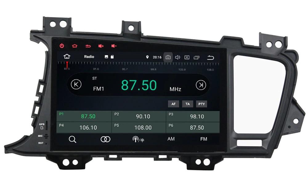 9.1" Octa-Core Android Navigation Radio for Kia Optima 2011 - 2015 - Phoenix Android Radios