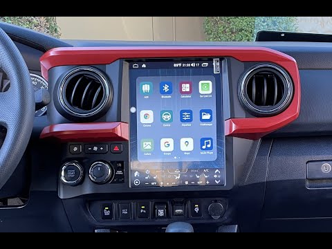 12.1" Android 12 Vertical Screen Radio for Toyota Tacoma 2016 - 2022