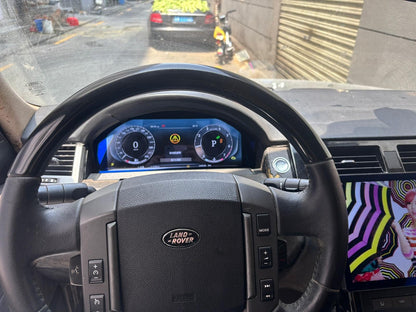 12.3 inch LCD Screen Digital Cluster Gauge for 2005-2009 Land Rover Range Rover Sport/Discovery 3 Speedometer Replacement Dashboard Instrument Cluster Digital Display Panel