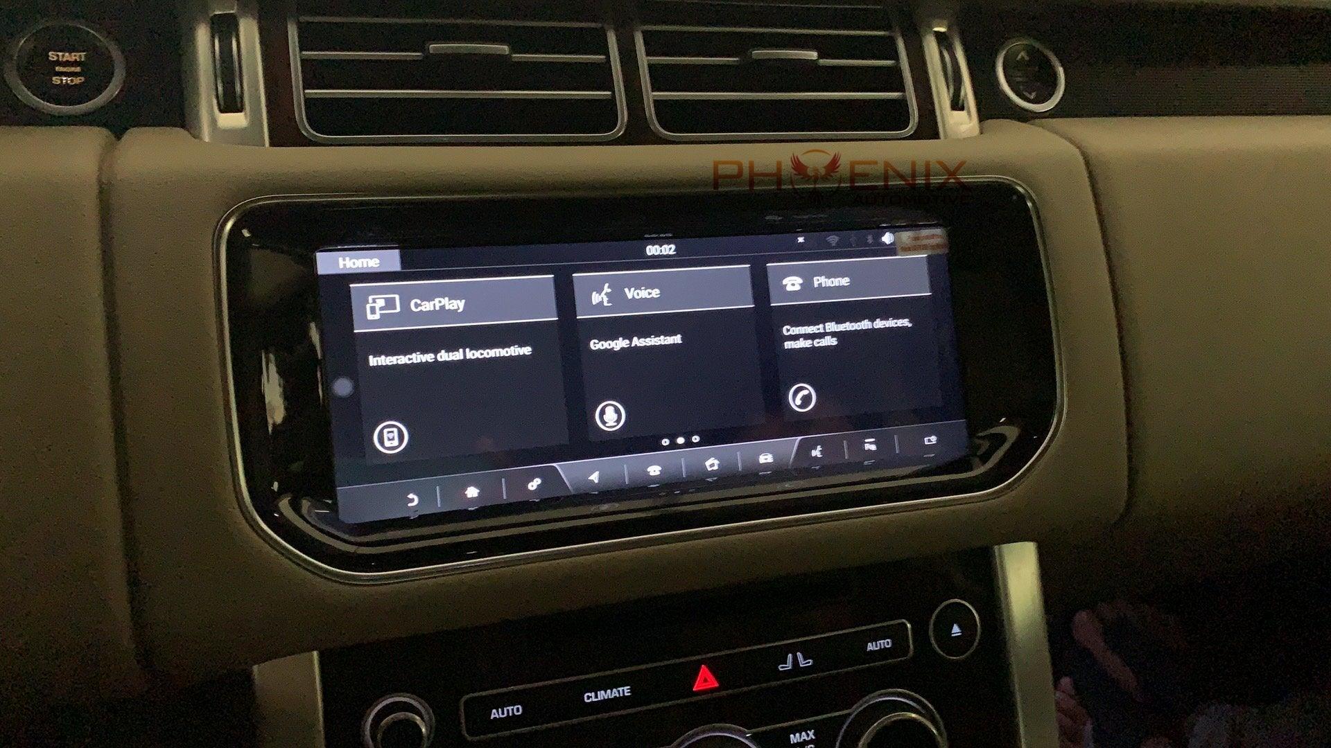 10.25" Qcta-core Android 10.0 Navigation Radio for Land Rover Range Rover Sport 2012 - 2016 | Phoenix Automotive