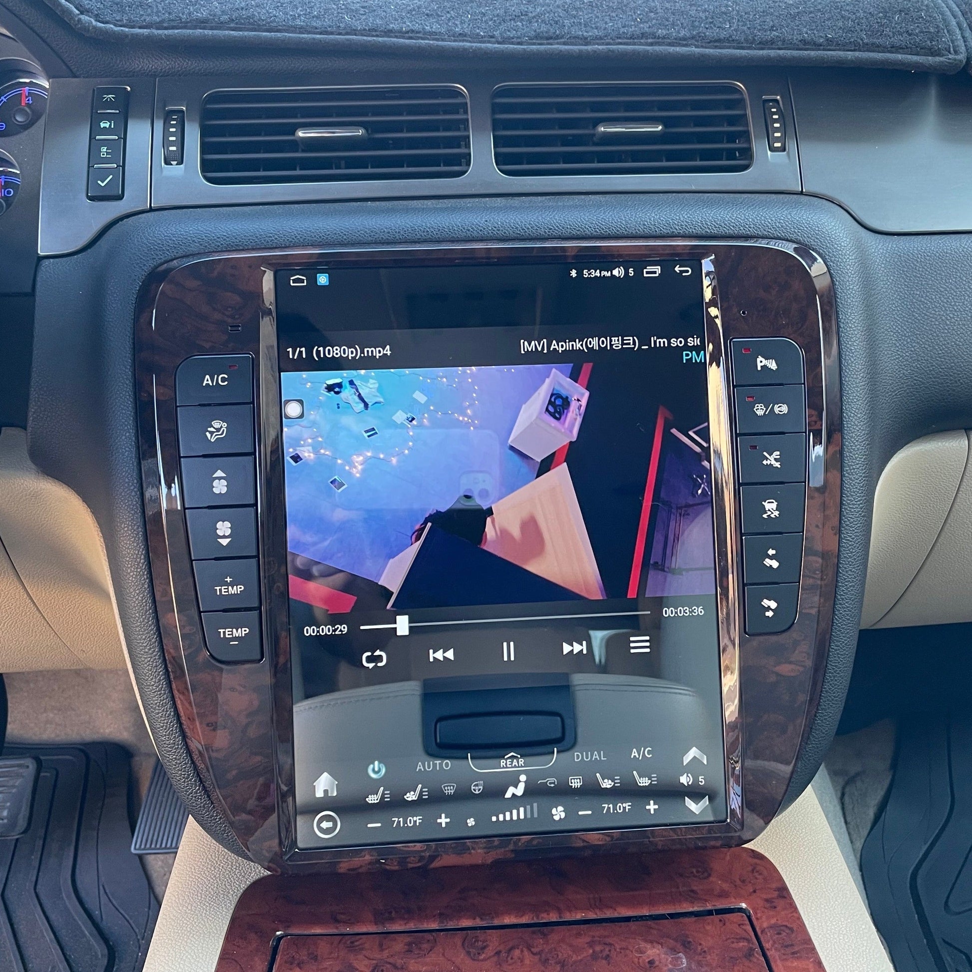 13" Android 13 Navigation Radio for Chevrolet Silverado Tahoe Suburban GMC Yukon Sierra Avalanche 2007 - 2014 | Phoenix Automotive