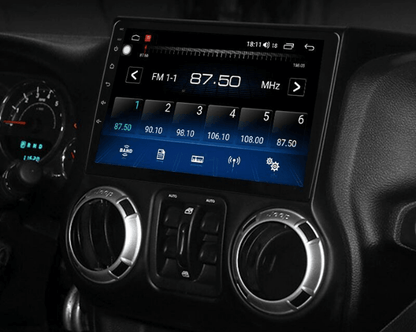 10.1" Android 9 Navigation Radio for Jeep Wrangler 2011 - 2014 | Phoenix Automotive