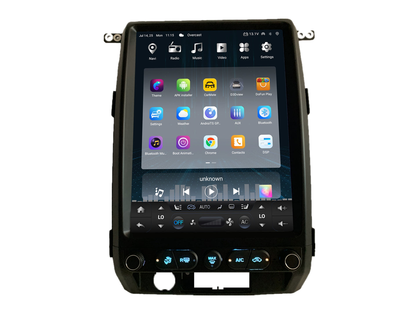 13” Android 14 Vertical Screen Navigation Radio for Ford F-150 2009 - 2014