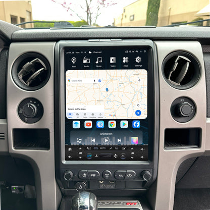 13” Android 14 Vertical Screen Navigation Radio for Ford F-150 2009 - 2014
