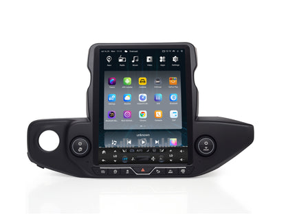 12.1” Android 13/14 Vertical Screen Navigation Radio for Jeep Wrangler JL 2018 - 2023