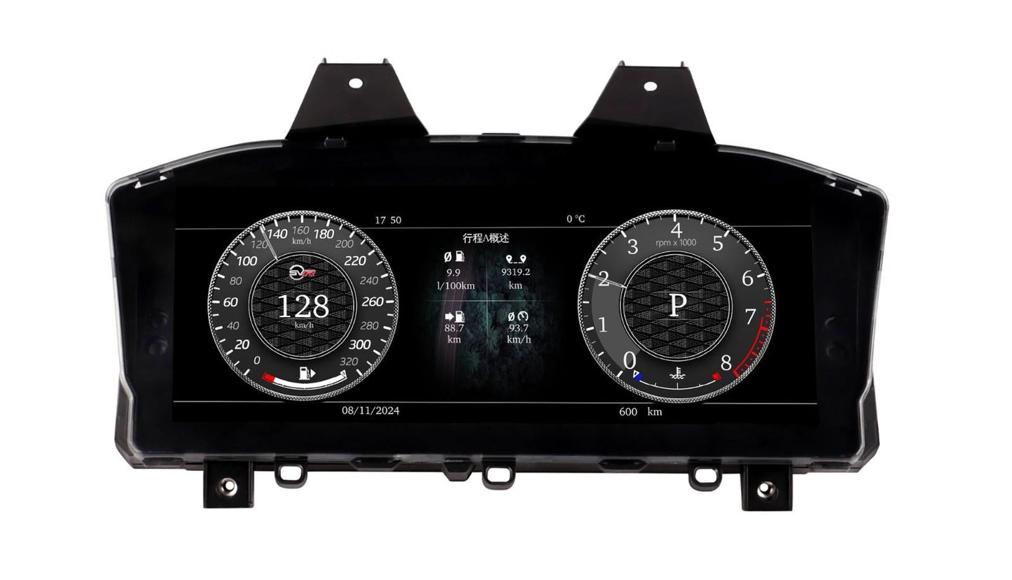 12.3 inch LCD Screen Digital Cluster Gauge for Land Rover Executive 2014-2017 Speedometer Replacement Dashboard Instrument Cluster Digital Display Panel