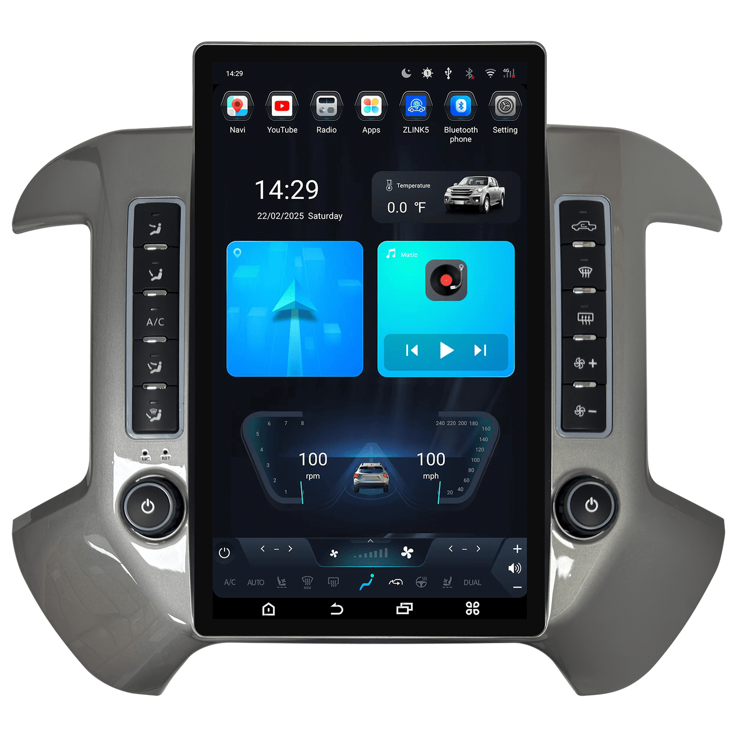[Open Box][Special Edition] 14.5" Android 13/14 Fast boot Navi Radio for Chevy Silverado GMC SIERRA 2014 - 2019
