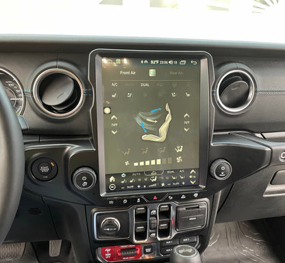 12.1” Android 13 Vertical Screen Navigation Radio for Jeep Wrangler JL 2018 - 2023 | Phoenix Automotive