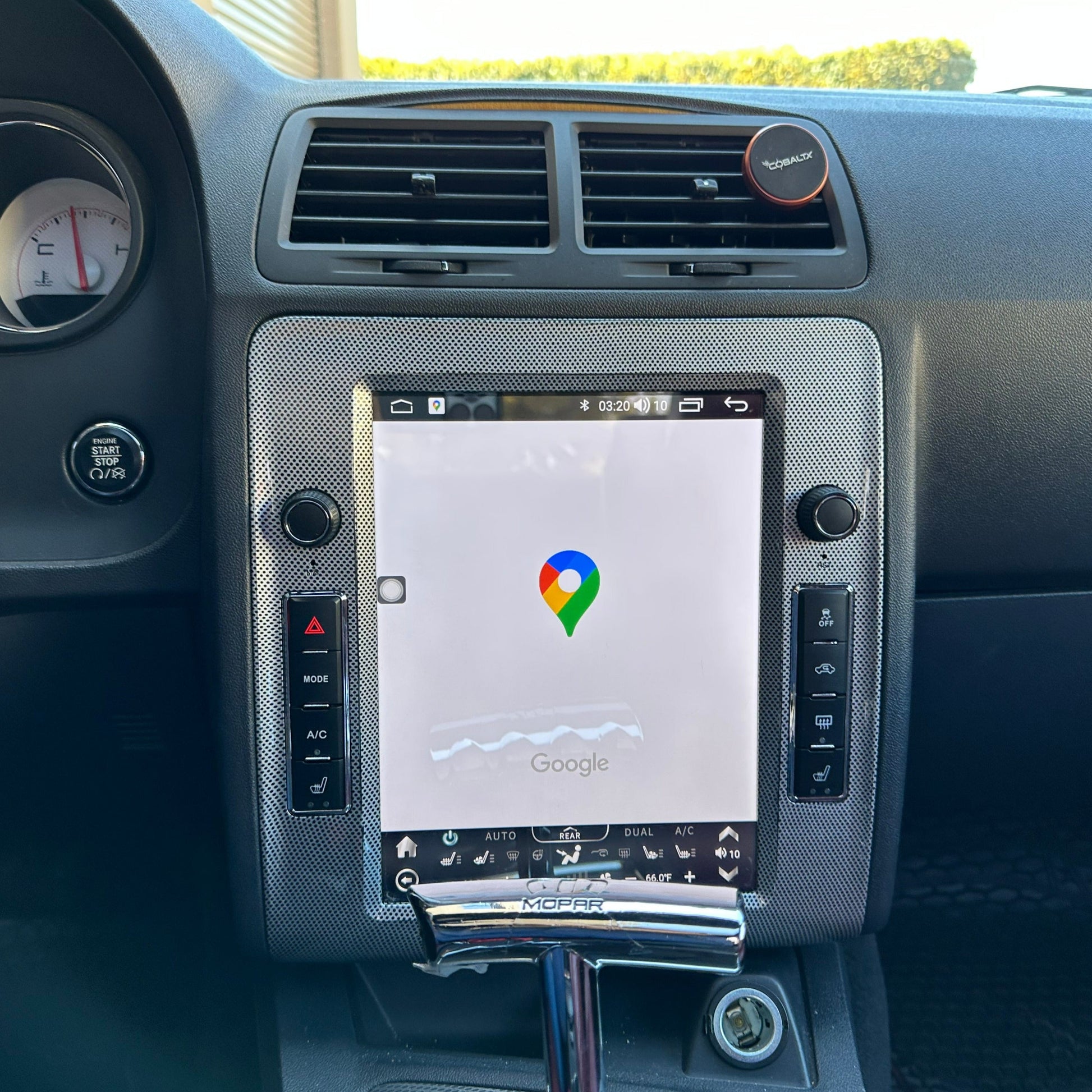 10.4" Vertical Screen Android 12 Fast boot Navigation Radio for Dodge Challenger 2008 - 2014 | Phoenix Automotive