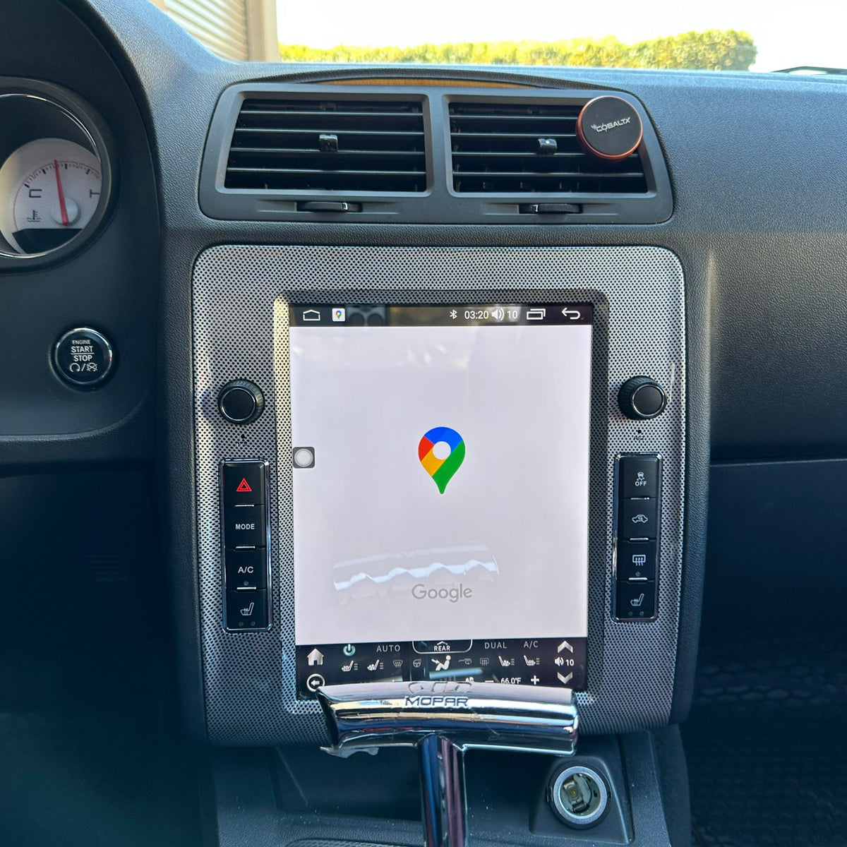 [ Open Box ] 10.4" Vertical Screen Android 10/12 Fast boot Navigation Radio for Dodge Challenger 2008 - 2014 | Phoenix Automotive