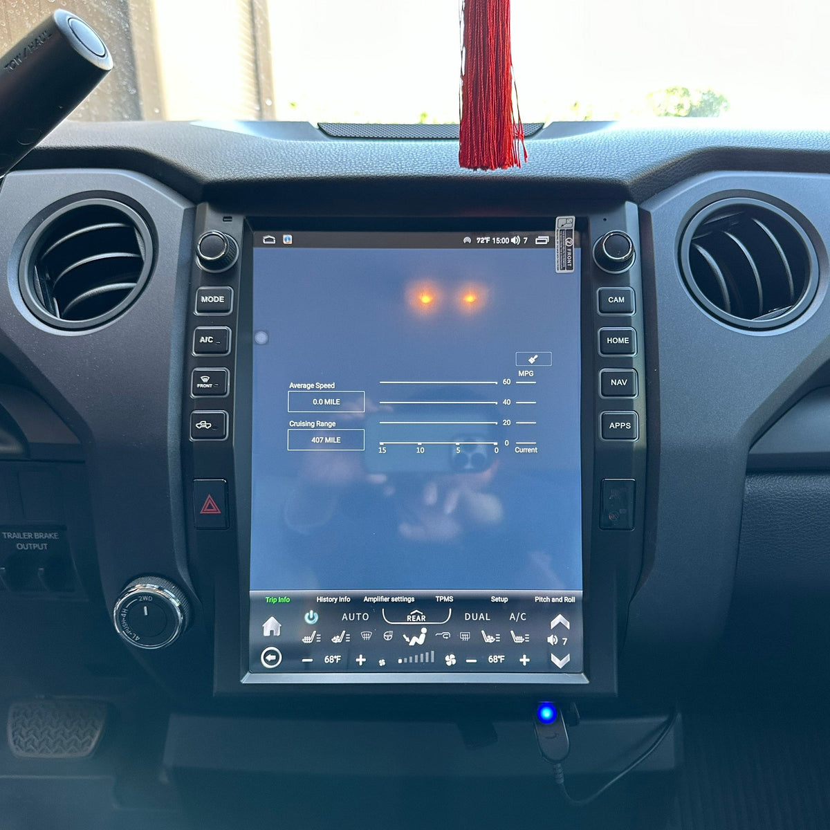 [ New ] 13” Android 13 Vertical Screen Navigation Radio for Toyota Tundra 2014 - 2021 | Phoenix Automotive