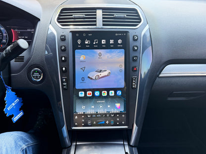 13.6" Android 13/14 Vertical Screen Navigation Radio for Ford Explorer 2011 - 2019