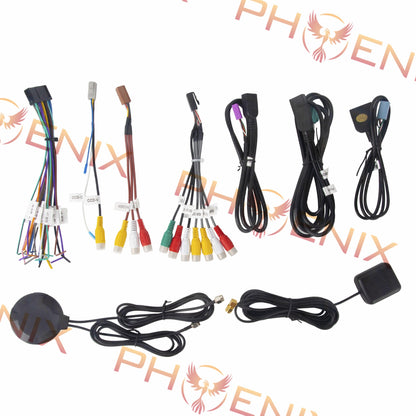 13.3" Android 10.0 Universal double din Navigation Radio with Motorized rotatable screen | Phoenix Automotive