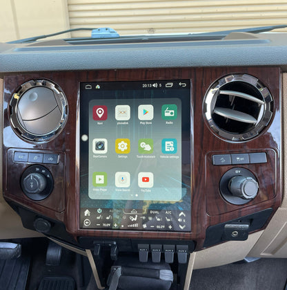 12.1 inch Android 12 Vertical Screen Navigation Radio for Ford F-250 F-350 Super Duty trucks 2008 - 2016 | Phoenix Automotive