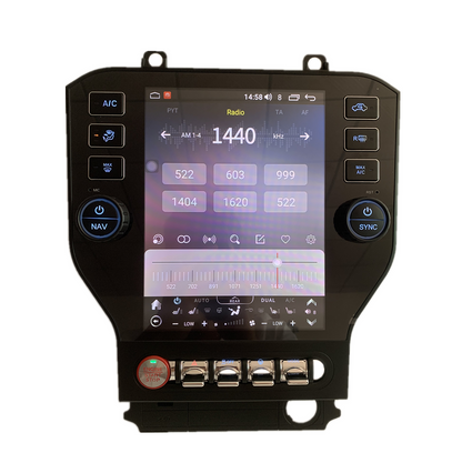 10.4” Android 13 fast boot Vertical Screen Navigation Radio for Ford Mustang 2015 - 2023 | Phoenix Automotive