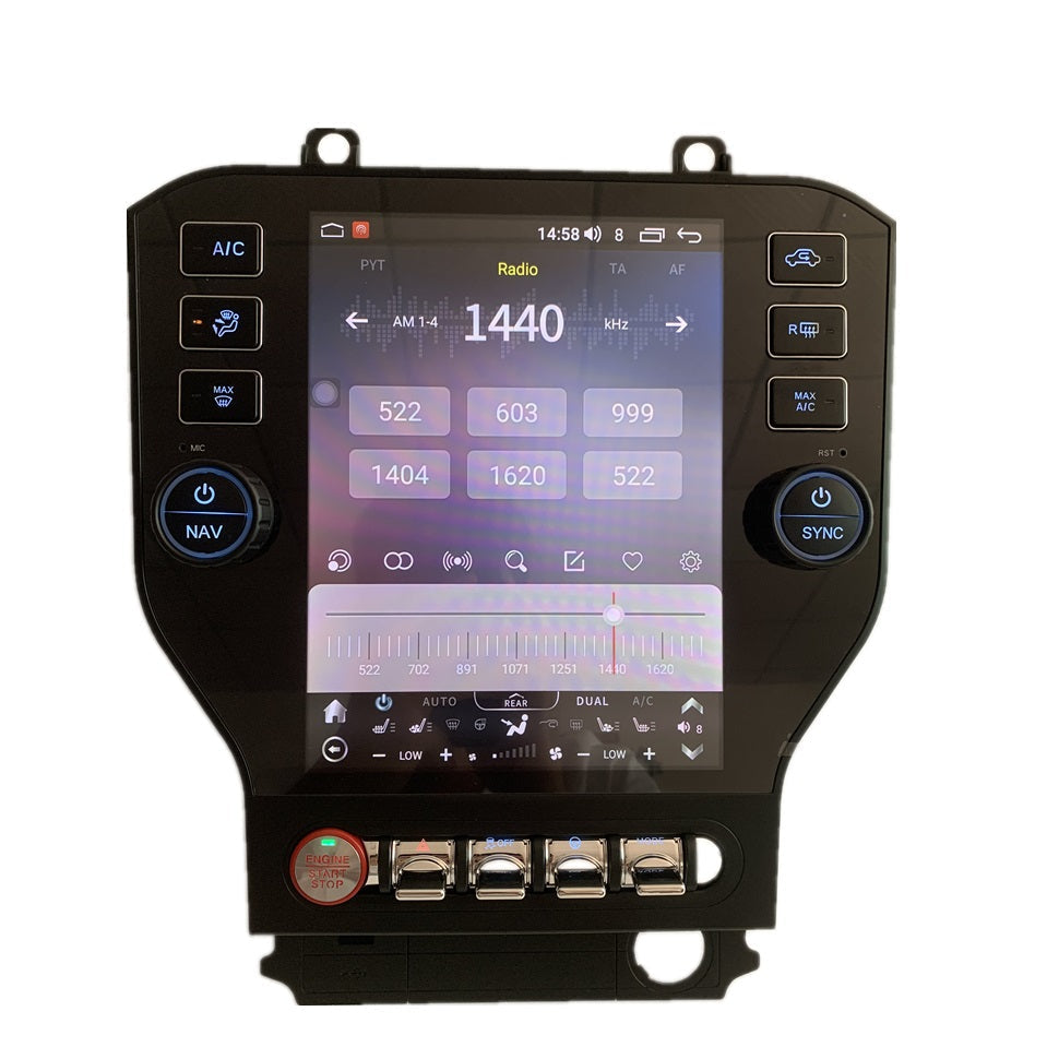 10.4” Android 13 fast boot Vertical Screen Navigation Radio for Ford Mustang 2015 - 2023 | Phoenix Automotive
