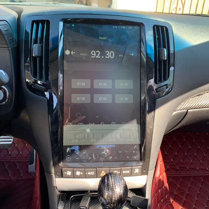13.6" Vertical Screen Android 12 Fast boot Navigation Receiver for Infiniti G25 G35 G37 Q40 Q60  2007 - 2015 | Phoenix Automotive