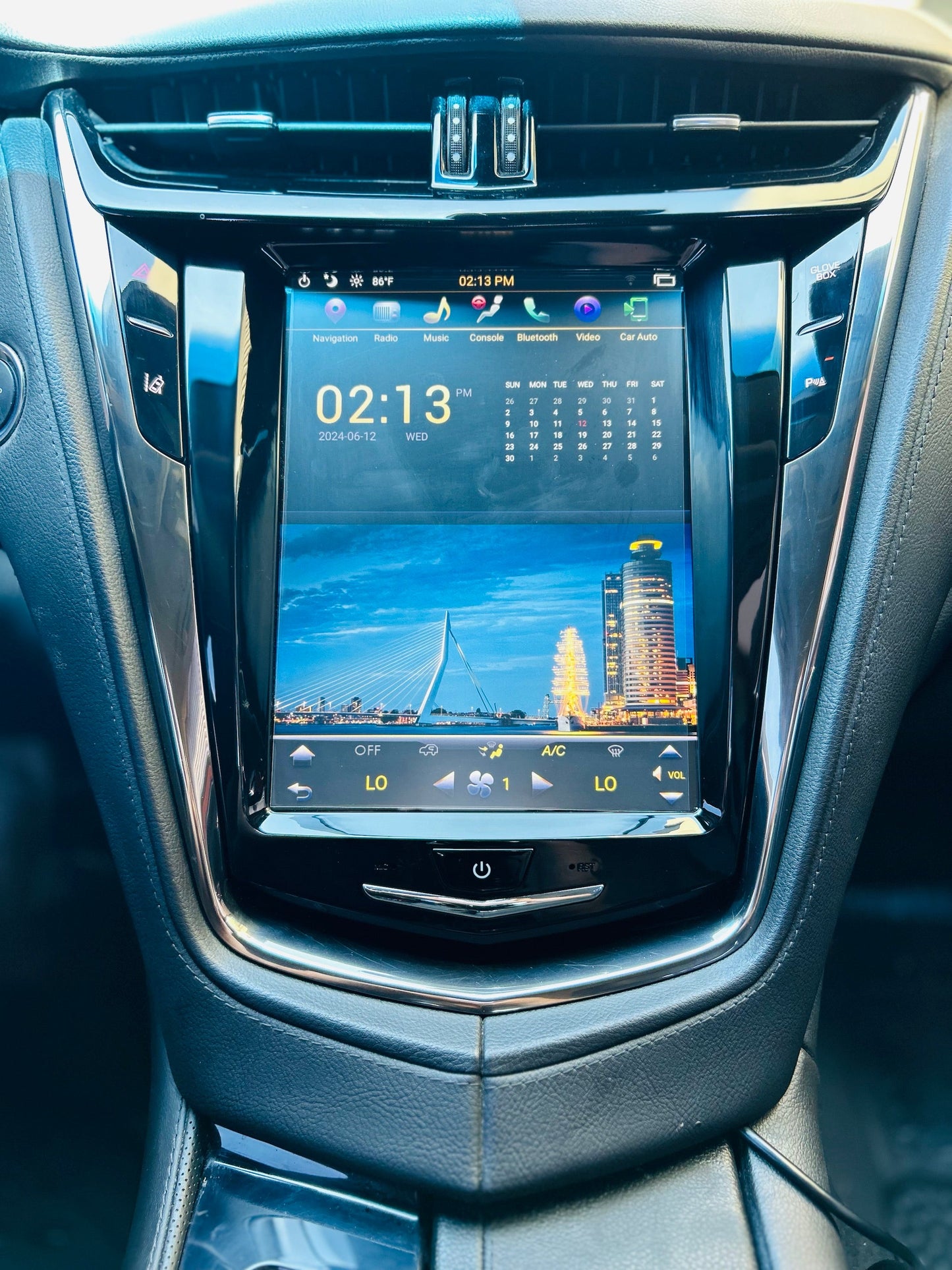 10.4" Android 14 Fast boot Vertical Screen Navi Radio for Cadillac ATS CTS XTS SRX Escalade 2013 - 2019