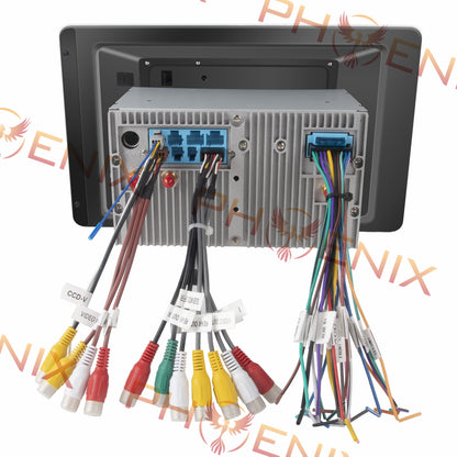 13.3" Android 10.0 Universal double din Navigation Radio with Motorized rotatable screen | Phoenix Automotive