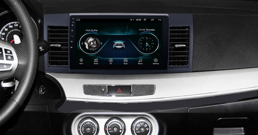 10.1" Android 10.0 Navigation Radio for Mitsubishi Lancer 2010 - 2016 - Smart Car Stereo Radio Navigation | In-Dash audio/video players online - Phoenix Automotive