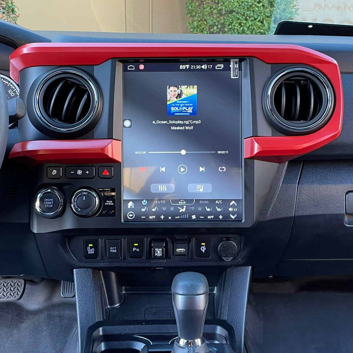 [Open Box] 12.1” Android 12 fast boot Vertical Screen Navigation Radio for Toyota Tacoma 2016 - 2022 | Phoenix Automotive