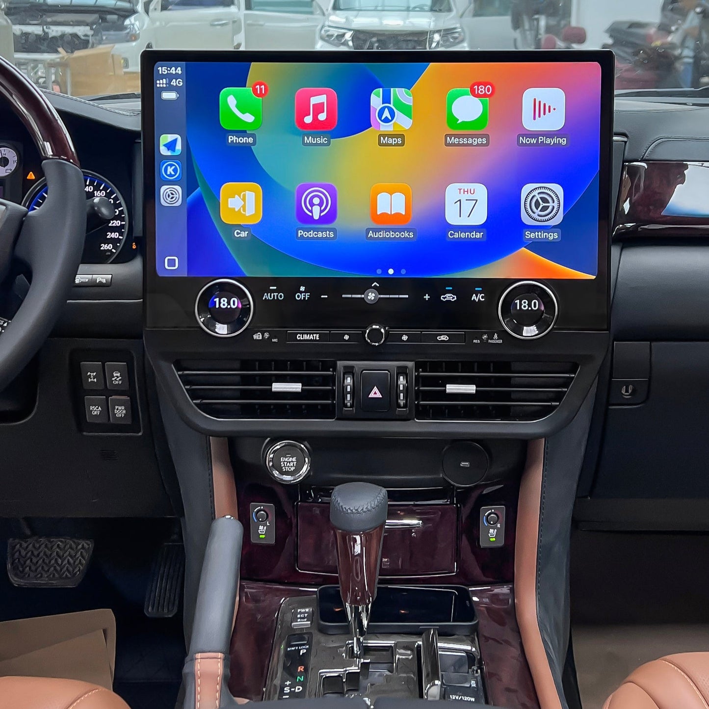 19.8" Android 13 Fast boot Navigation Radio for 2007 - 2015 Lexus LX570