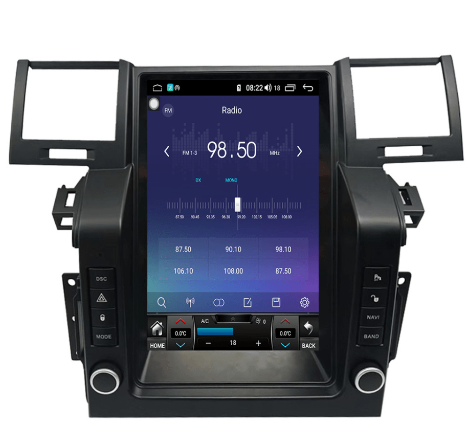 12.1"  Octa-Core Android 10.0 Navigation Radio for Land Rover Range Rover Sport 2005 - 2009 | Phoenix Automotive