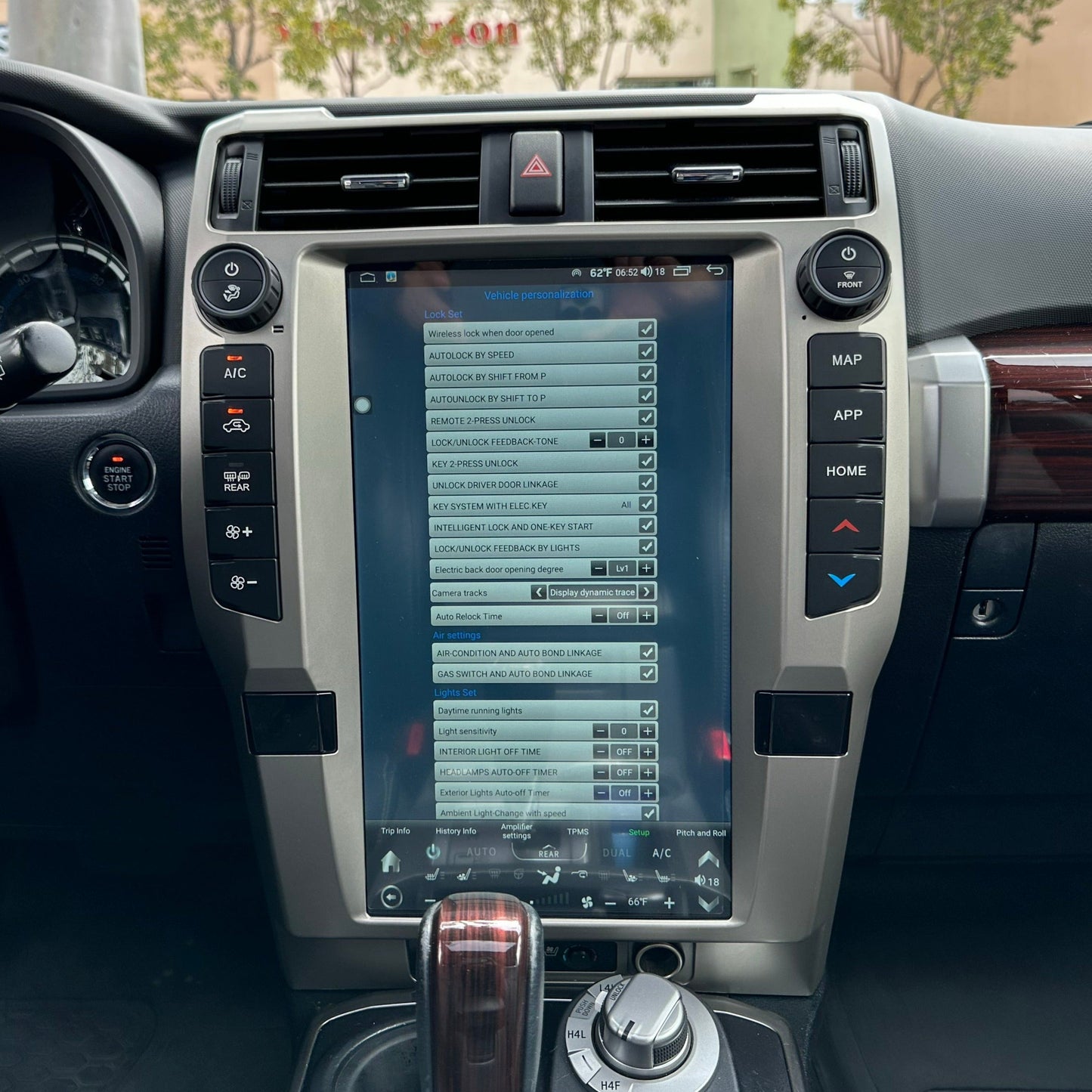 [SC7870/Qualcomm6125] 16" Vertical Screen Android 12/13 fast boot Navi Radio for Toyota 4Runner 2010 - 2023 | Phoenix Automotive