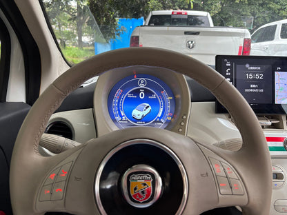 7 inch LCD Screen Digital Cluster Gauge for 2007-2024 Fiat Speedometer Replacement Dashboard Instrument Cluster Digital Display Panel