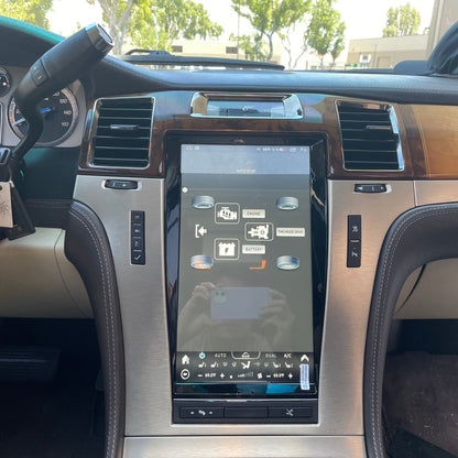 13.6" Android 12 VERTICAL SCREEN Navigation Radio for Cadillac Escalade 2007 - 2014 | Phoenix Automotive