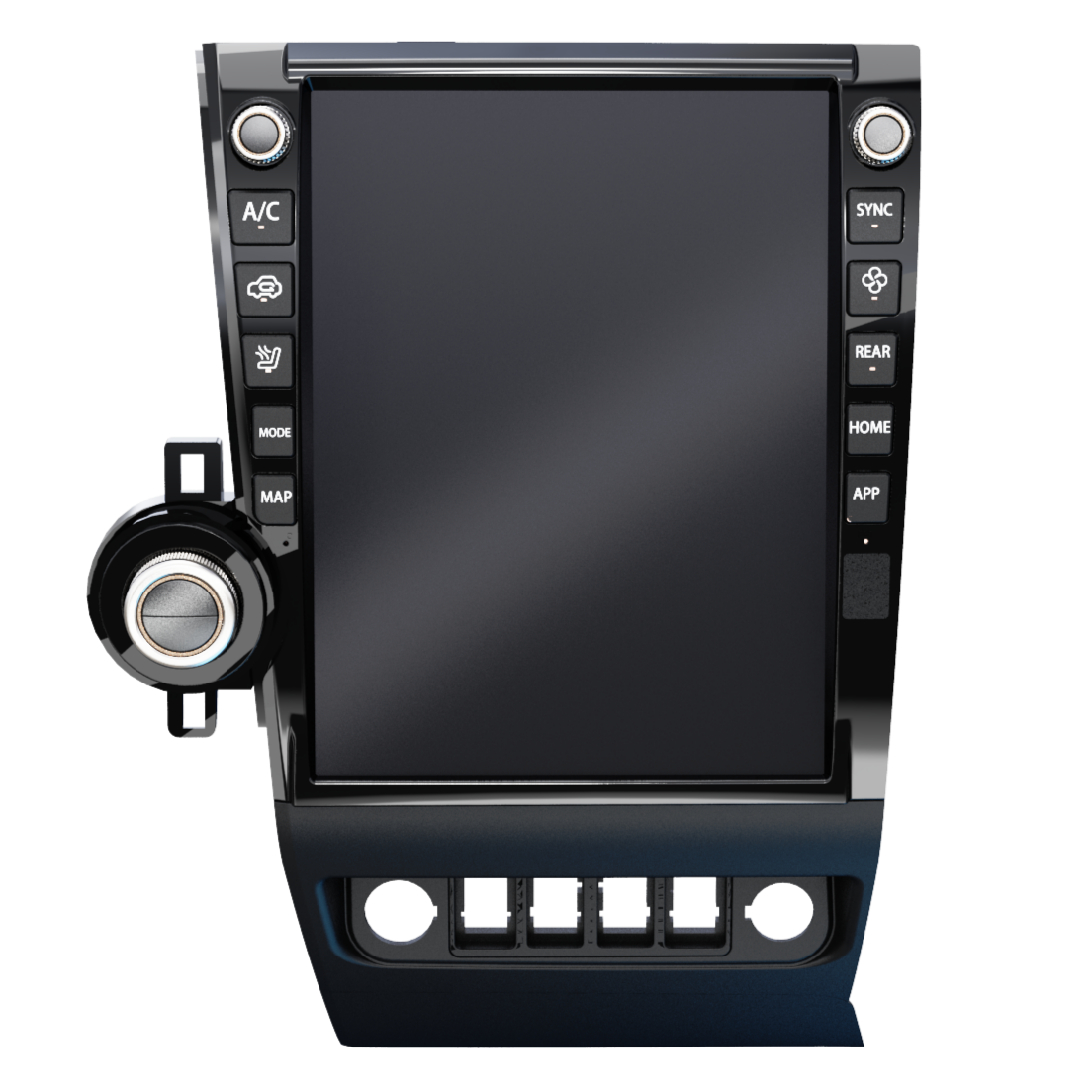 13" Android 12 Fast boot Vertical Screen Navigation Radio for Toyota Sequoia 2008 - 2022 | Phoenix Automotive