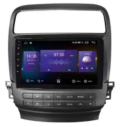 12.3 Inch Android 14 Universal Car Radio Stereo Android Auto Carplay for Honda Acura TSX 2003-2008