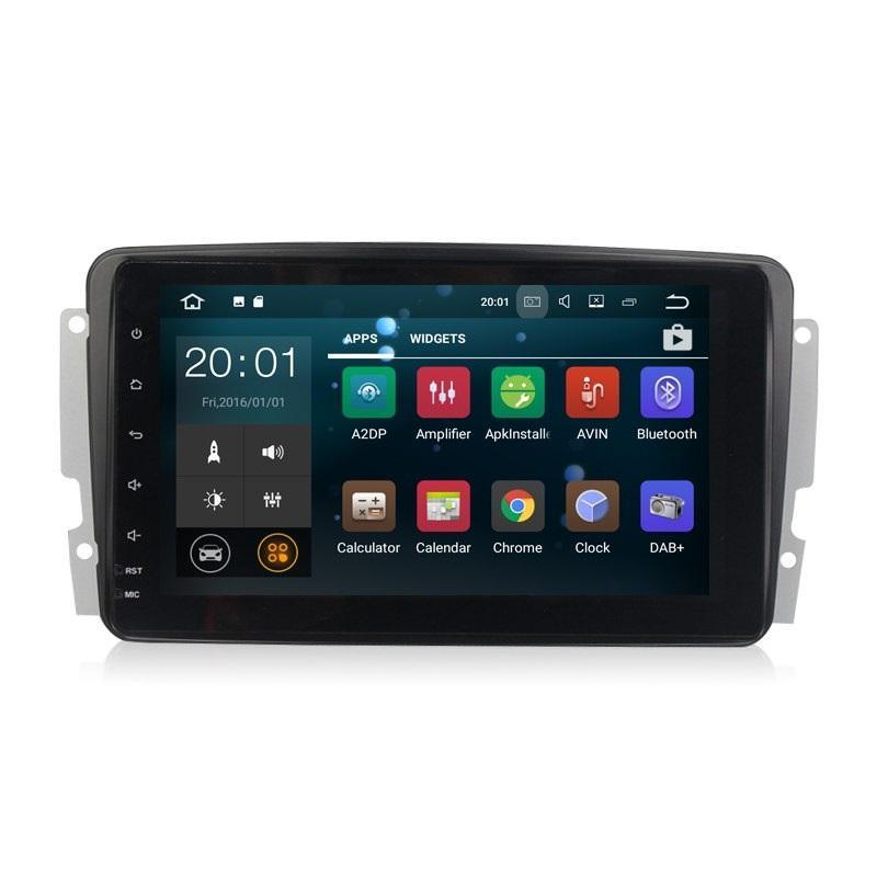 8" Octa-Core Android Navigation Radio for Mercedes-Benz CLK SLK ML G 1998 - 2004 | Phoenix Automotive