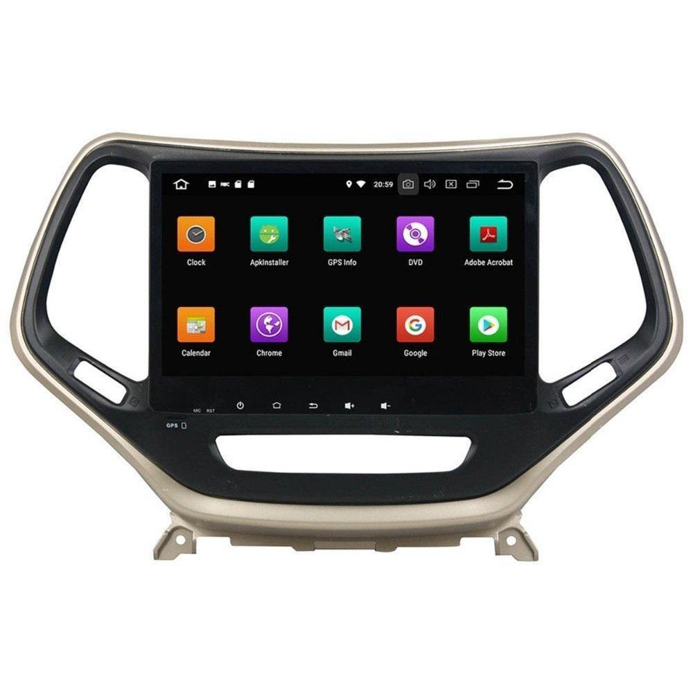 10.2" Octa-Core Android Navigation Radio for Jeep Cherokee 2017 - 2019 - Smart Car Stereo Radio Navigation | In-Dash audio/video players online - Phoenix Automotive