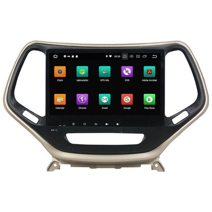 10.2" Octa-Core Android Navigation Radio for Jeep Cherokee 2017 - 2019 - Smart Car Stereo Radio Navigation | In-Dash audio/video players online - Phoenix Automotive