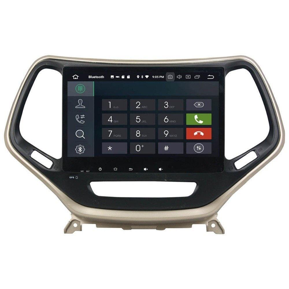 10.2" Octa-Core Android Navigation Radio for Jeep Cherokee 2017 - 2019 - Smart Car Stereo Radio Navigation | In-Dash audio/video players online - Phoenix Automotive