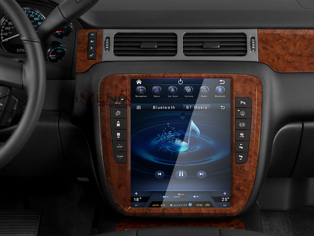 [Open Box] 13" Android 10/12 Navigation Radio for Chevrolet Silverado Tahoe Suburban GMC Yukon Sierra Avalanche 2007 - 2014 | Phoenix Automotive