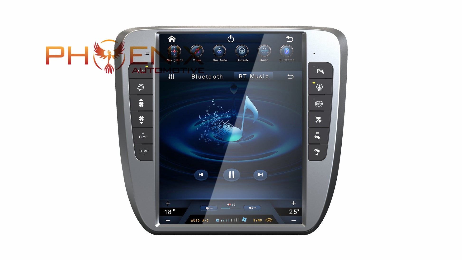 [Open Box] 13" Android 10/12 Navigation Radio for Chevrolet Silverado Tahoe Suburban GMC Yukon Sierra Avalanche 2007 - 2014 | Phoenix Automotive
