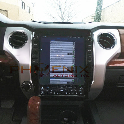[ New ] 13” Android 13 Vertical Screen Navigation Radio for Toyota Tundra 2014 - 2021 | Phoenix Automotive
