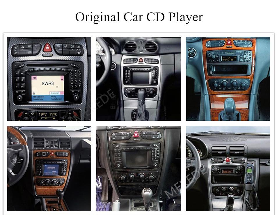 8" Octa-Core Android Navigation Radio for Mercedes-Benz CLK SLK ML G 1998 - 2004 | Phoenix Automotive