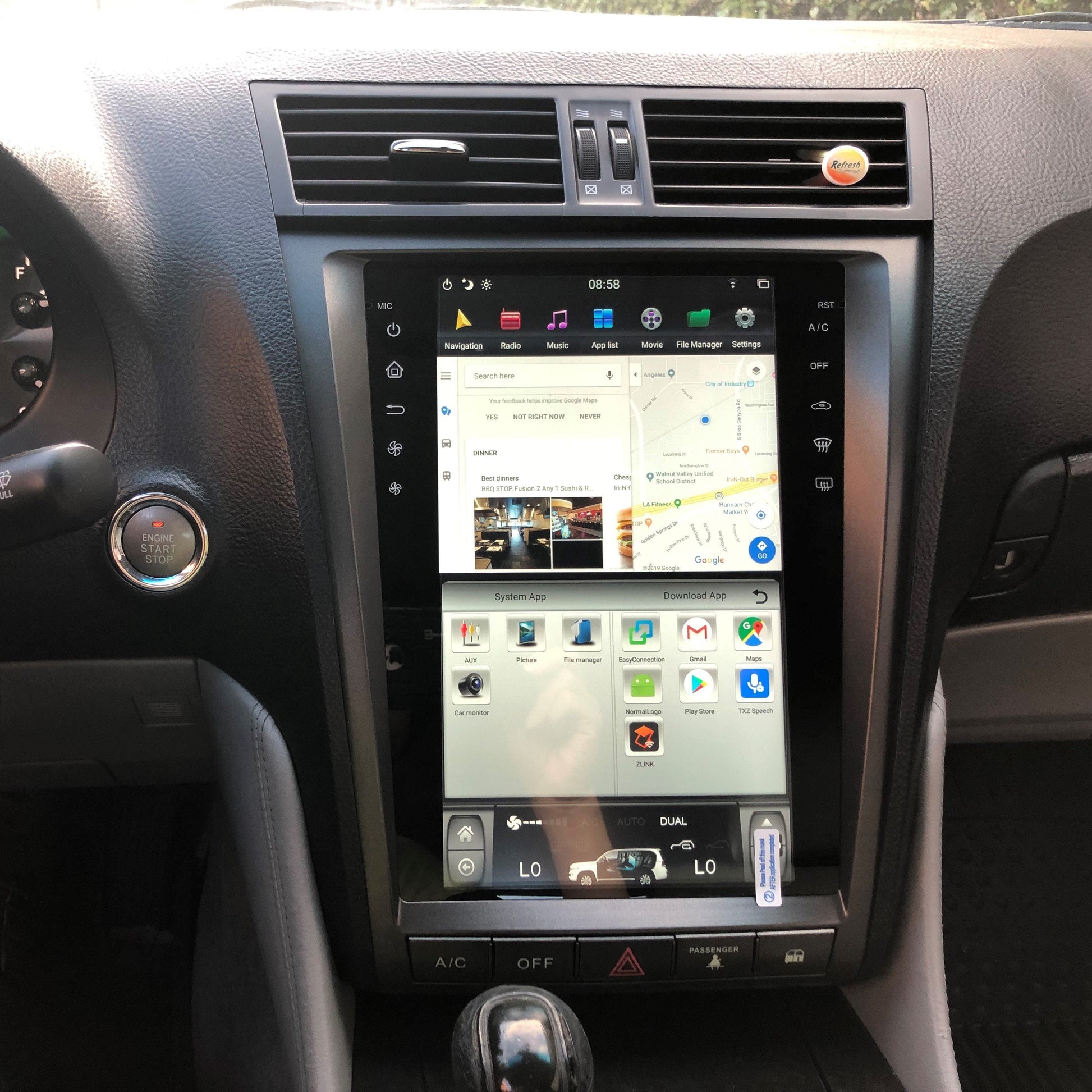 [ PX6 SIX-CORE ] 11.8" Vertical Screen Android 9 Fast boot Navigation Radio for Lexus GS 300 350 430 450h 460 2005 - 2011 - Smart Car Stereo Radio Navigation | In-Dash audio/video players onl