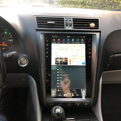 [ PX6 SIX-CORE ] 11.8" Vertical Screen Android 9 Fast boot Navigation Radio for Lexus GS 300 350 430 450h 460 2005 - 2011 - Smart Car Stereo Radio Navigation | In-Dash audio/video players onl