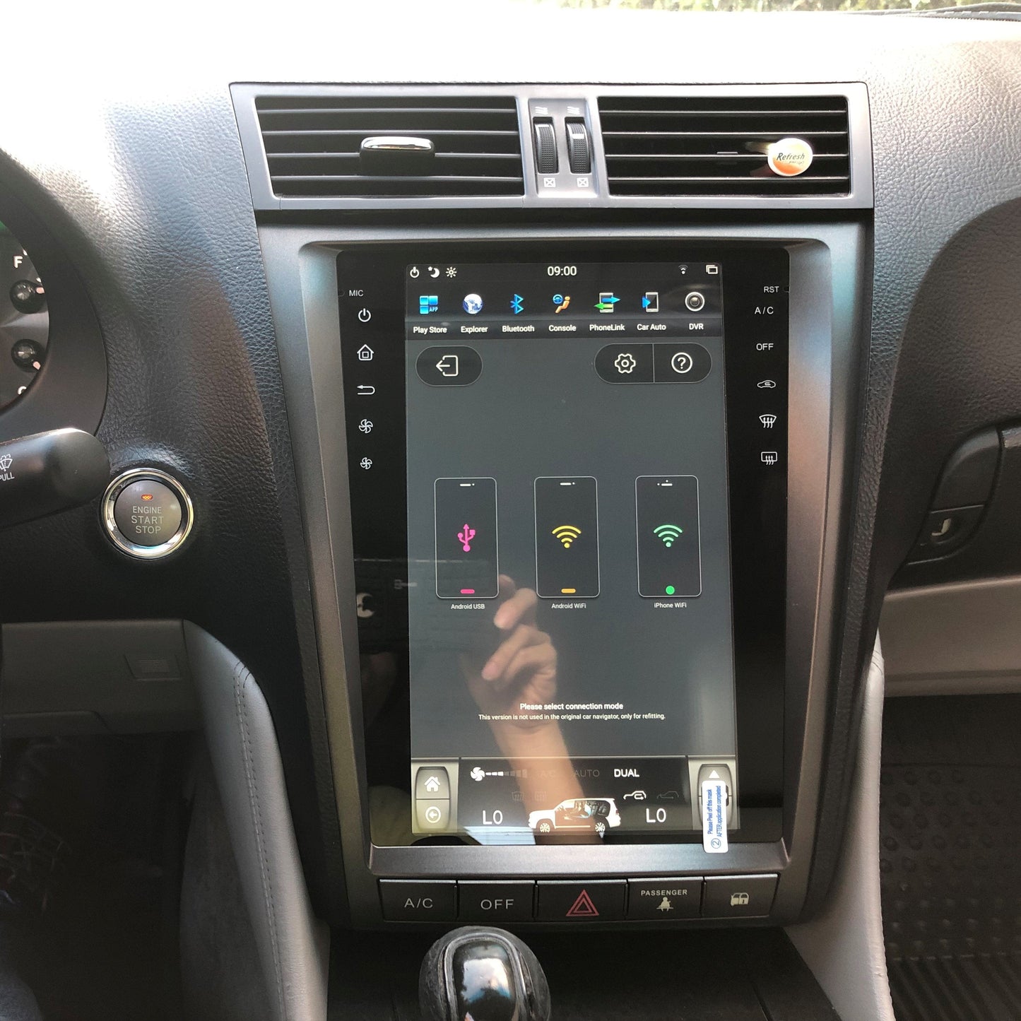 [ PX6 SIX-CORE ] 11.8" Vertical Screen Android 9 Fast boot Navigation Radio for Lexus GS 300 350 430 450h 460 2005 - 2011 - Smart Car Stereo Radio Navigation | In-Dash audio/video players onl