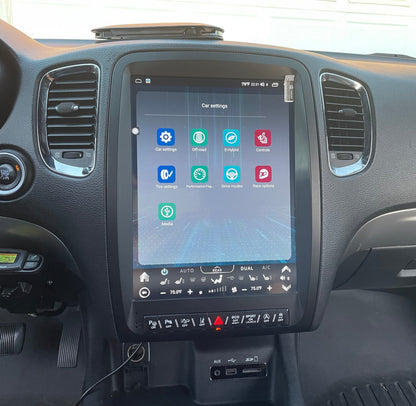 [ New ] 13” Android 13 Vertical Screen Navigation Radio for Dodge Durango 2011 - 2020 | Phoenix Automotive