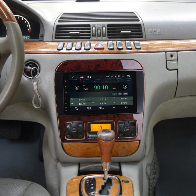 9" Octa-Core Android Navigation Radio for Mercedes-Benz S-class 1998 - 2005 - Smart Car Stereo Radio Navigation | In-Dash audio/video players online - Phoenix Automotive